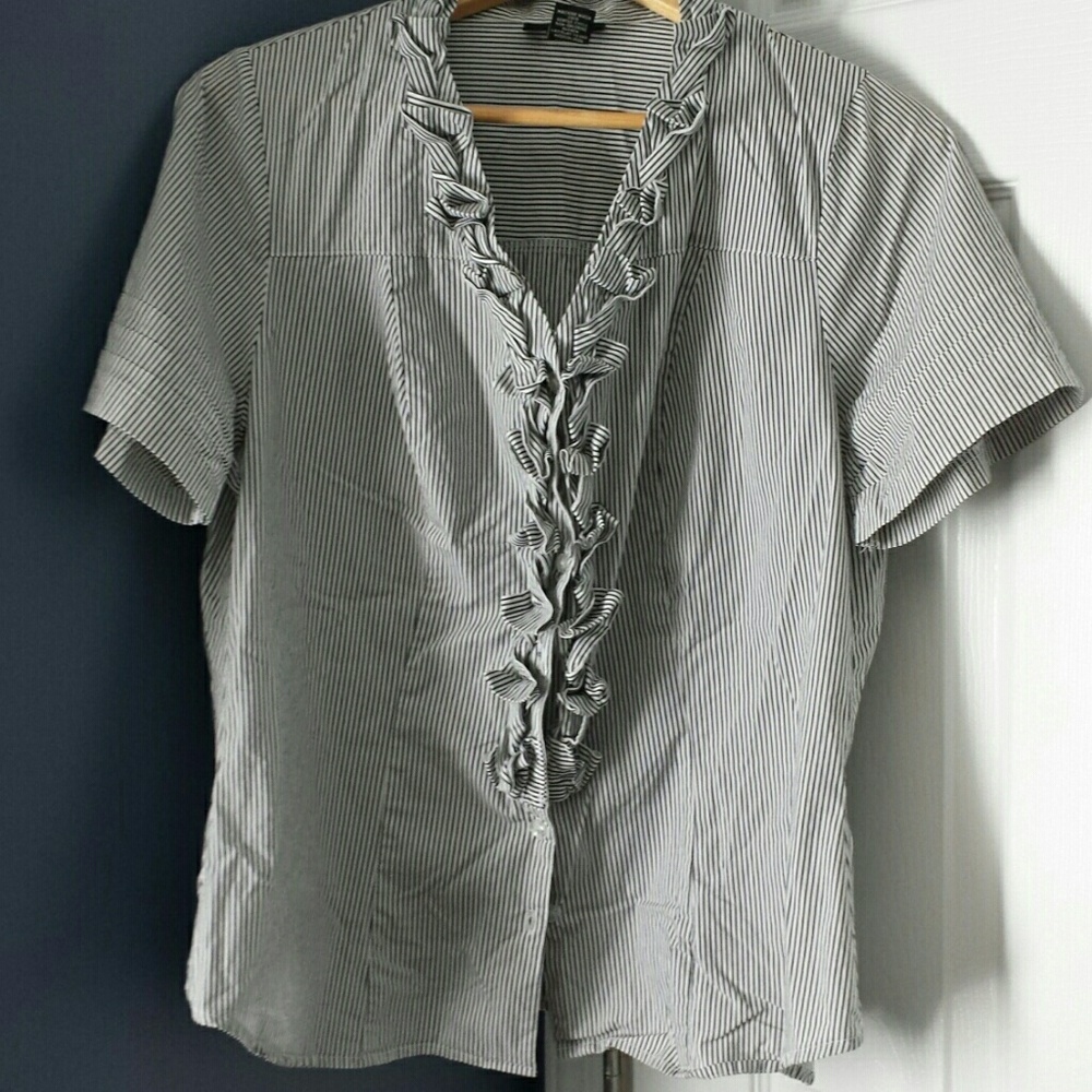 SZ 14 LB SS blouse